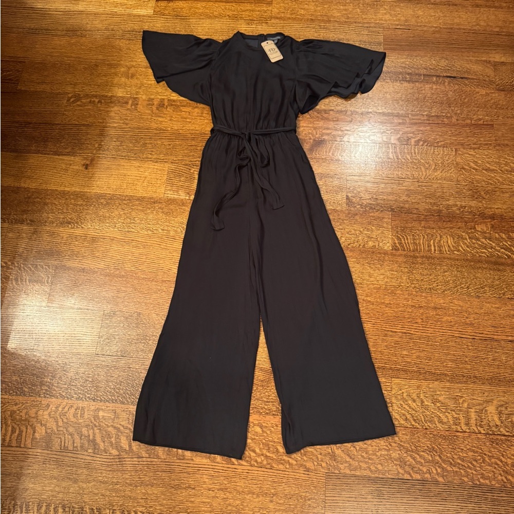 Chic Black Wide-Leg Jumpsuit